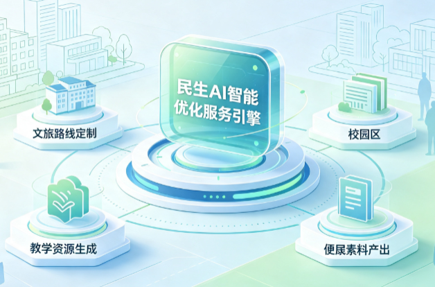 阜平县AI普惠赋能民生服务 智能优化技术升级大众生活服务体验
